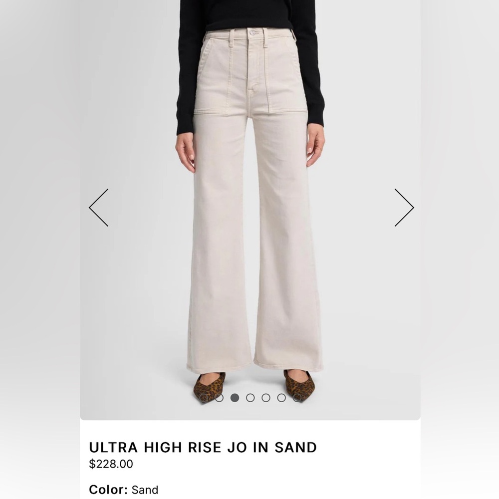 Ultra High Waist Jo Pants 7 for All Mankind size 28